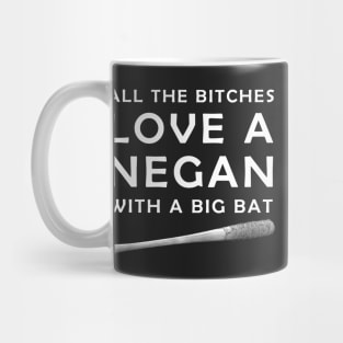 A Negan with a big bat Mug